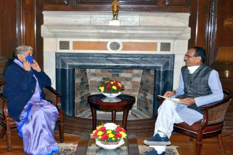 cm-shivraj-met-union-finance-minister-nirmala-sitharaman-in-delhi