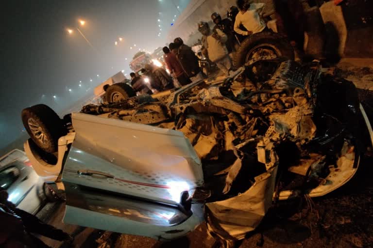 gurugram endeavor car accident