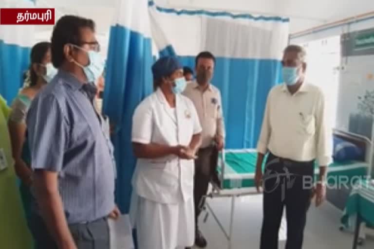 Covid 19 Vaccination Camp: 10 thousand 850 people booked in Dharmapuri