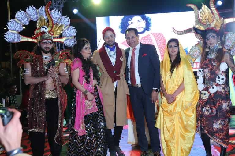 Indian culture in fashion shows in noida