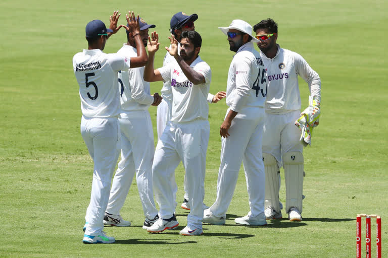 IND vs AUS, Australia, Brisbane, lunch