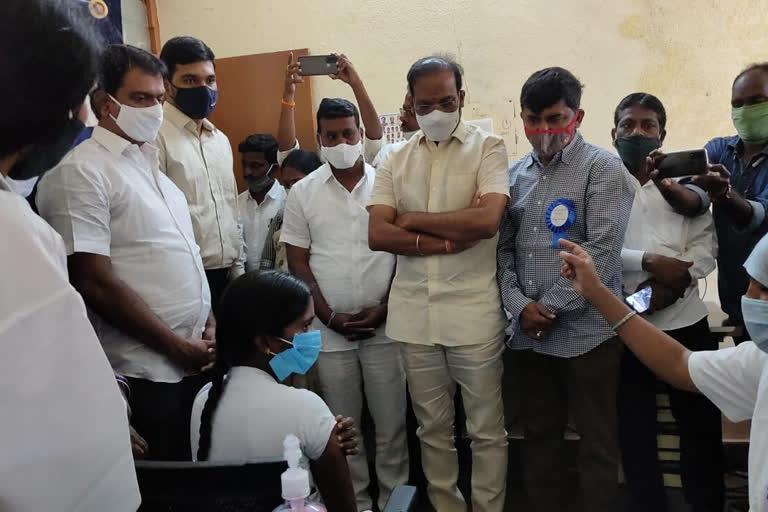 mla marri janardhan reddy says the country is proud of the availability of the vaccine