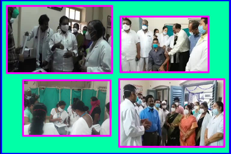 corona vaccine distribution program in Chittoor