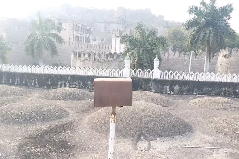 Historic Mosque of Golkonda Fort