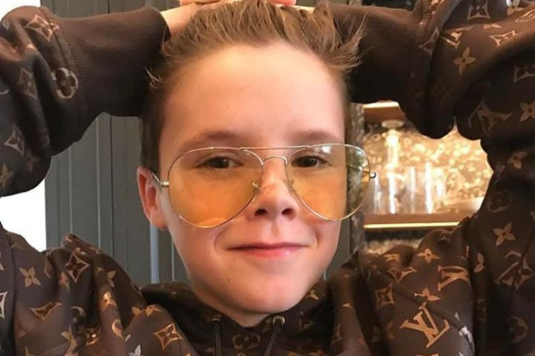 Cruz Beckham puts up hoodie for $150,000 auction