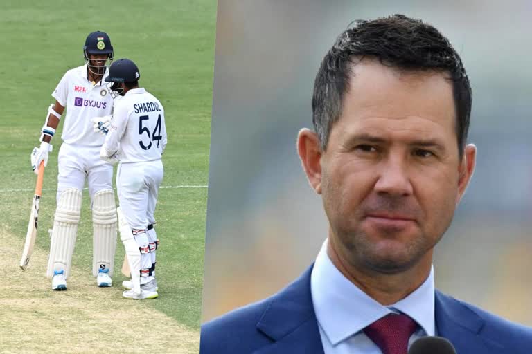 WASHINGTON SHARDUL PARTNERSHIP WAS EXCELLENT SAYS PONTING