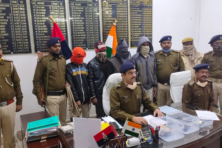 robbers arrested in Bhojpur