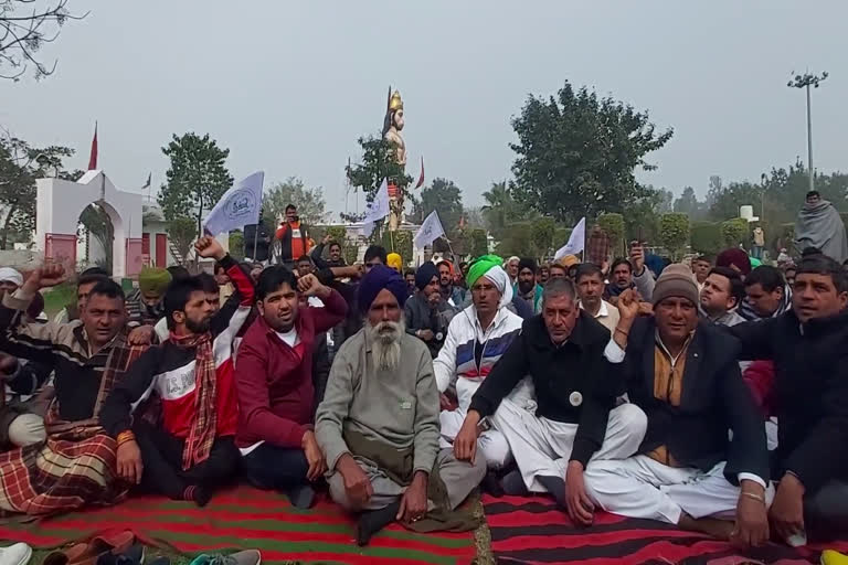 kaithal farmers protest