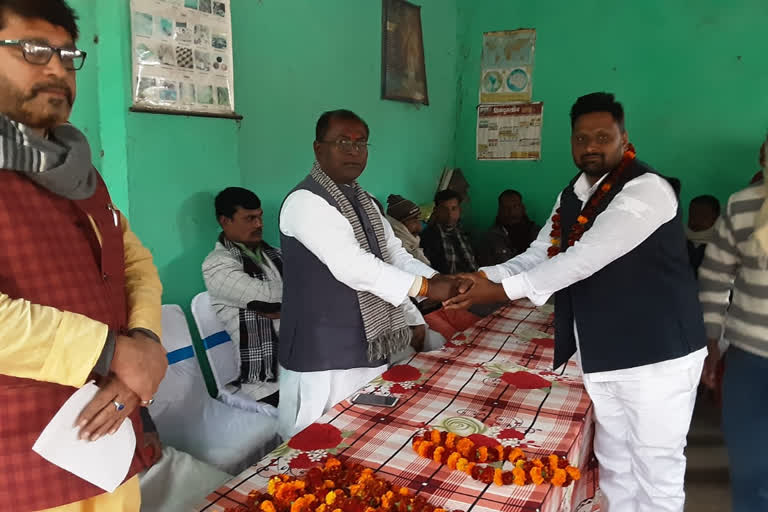 jdu block president in rohtas