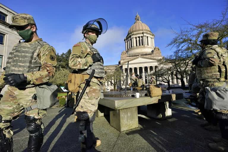 US capital turned into military zone ahead of Biden's inauguration