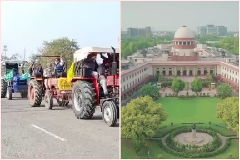 supreme court news  farmers protest news  tractor rally news  സുപ്രീം കോടതി വാർത്തകൾ  കർഷക പ്രക്ഷോഭം വാർത്തകൾ  ട്രാക്ടർ റാലി വാർത്തകൾ