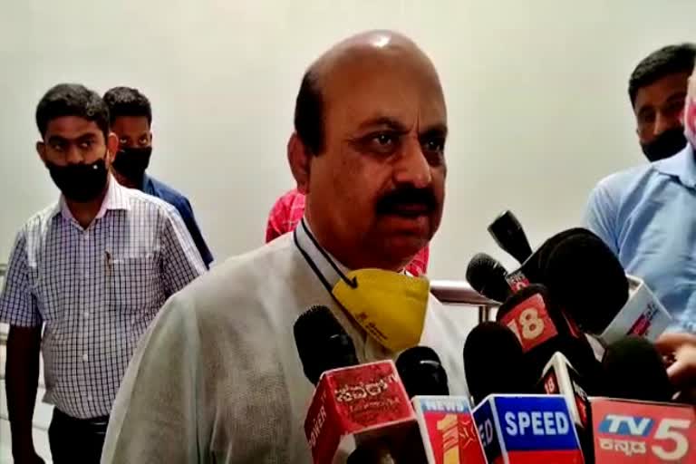 Home Minister Basavaraj Bommai