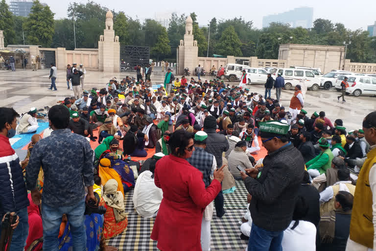 protest of Bhakiyu (Lokshakti)