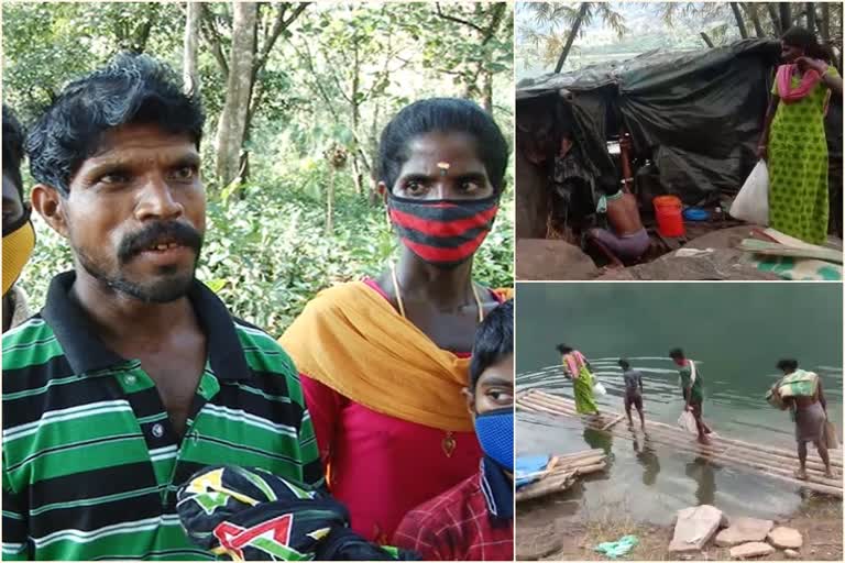 idamalayar  Chellappan and family  ഇടമലയാർ ആദിവാസി ക്ഷേമം  idamalayar tribe  ചെല്ലപ്പൻ ഇടമലയാർ  ആധാറും റേഷൻ കാർഡുമില്ല  miserable life in idamalayar