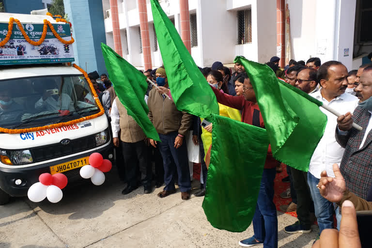 national road safety month started in dumka