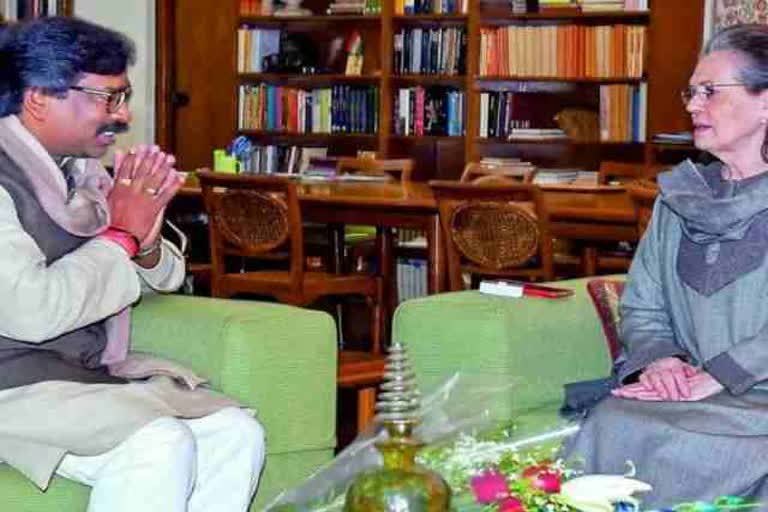 cm-hemant-met-courtesy-of-sonia-gandhi-said-congress-in-ranchi