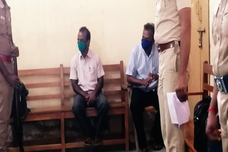 Case of sexual harassment  Teacher sentenced to 16 years in prison for sexual harassment  Teacher sexual harassment to 5th std student  Teacher sexual harassment  பாலியல் வன்கொடுமை வழக்கு  பாலியல் வன்கொடுமை வழக்கில் ஆசிரியருக்கு 16 ஆண்டு சிறை தண்டனை விதிப்பு  புதுக்கோட்டை மகிளா நீதிமன்றம்