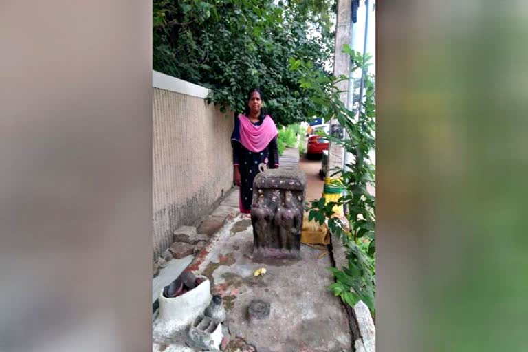 an ancient stone discover in Madurai