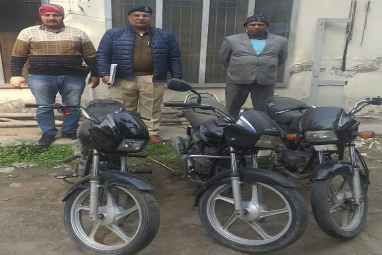 karnal police arrested thieves
