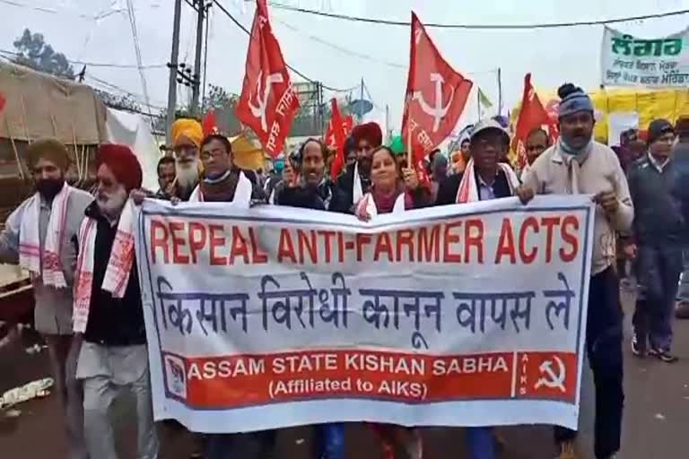 farmers protest