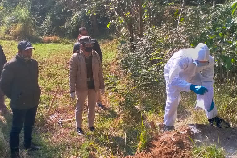 dead crow found in bhoranj