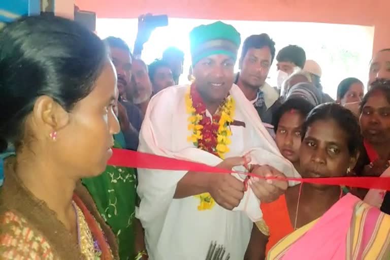 agriculture-minister-inaugurated-didi-gram-organization-in-dumka