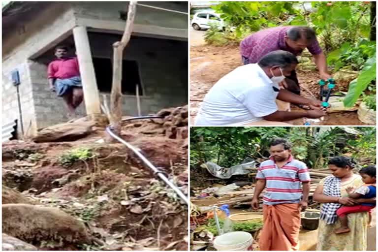 Drinking water reached fifty-six colony in Painavu  Drinking water  jal jeevan misssion  ഇടുക്കി  ഇടുക്കി വാർത്തകൾ  പൈനാവ്