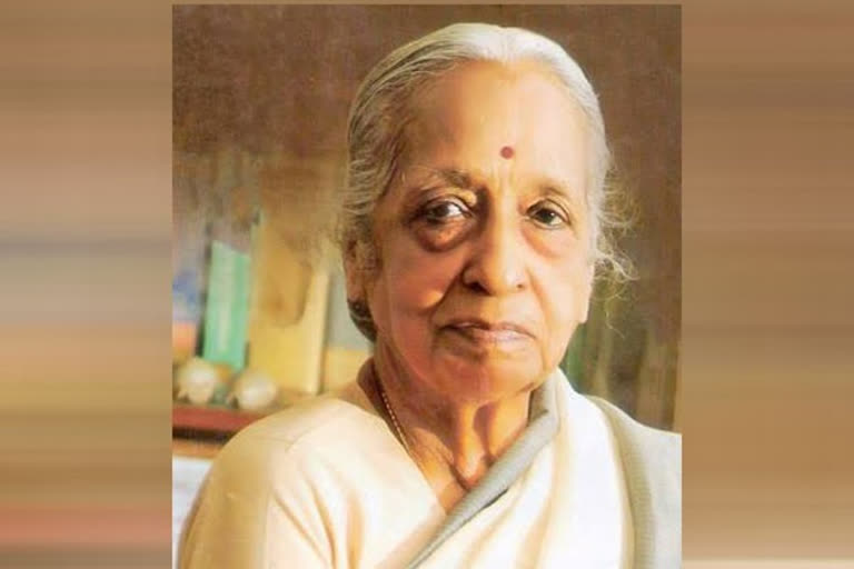 Cancer Institute founder V Shanta passes away  V Shanta died in Chennai  latest news on Cancer Institute founder V Shanta  Cancer Institute founder and padma award winner V. Shanta passes away in Chennai  Cancer Institute founder  padma award winner  Dr. V. Shanta  Dr. V. Shanta passes away  Cancer Institute founder and padma award winner V. Shanta passes away  Padma Shri (1986)  Padma Bhushan (2006)  Padma Vibhushan  Ramon Magsaysay award  Dr Krishnamurthi  Adyar Cancer Institute  പത്മ അവാർഡ് ജേതാവ്  അഡയാർ കാൻസർ ഇൻസ്‌റ്റിറ്റ്യൂട്ട് ചെയർപേഴ്‌സൺ  അഡയാർ കാൻസർ ഇൻസ്‌റ്റിറ്റ്യൂട്ട്  പത്മശ്രീ (1986)  പത്മ ഭൂഷൺ (2006)  പത്മവിഭുഷൺ  റാമോൺ മഗ്‌സസെ അവാർഡ്  ഡോ. കൃഷ്‌ണമൂർത്തി