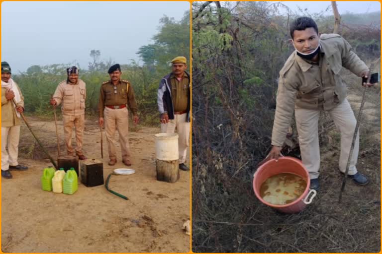 केशवरायपाटन में हथकढ़ शराब, illegal liquor in keshavraipatan