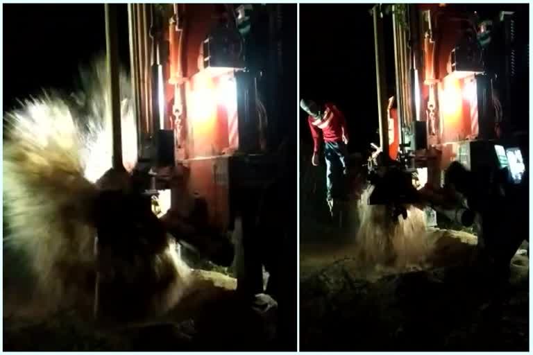 Farmer gets water in Borewell after 151 efforts!