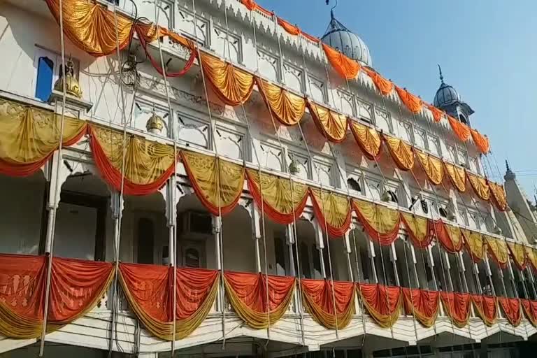 Gurdwaras decorated for Prakash Parv in Bhopal