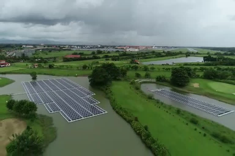 Cochin Airport commissions floating solar power plants