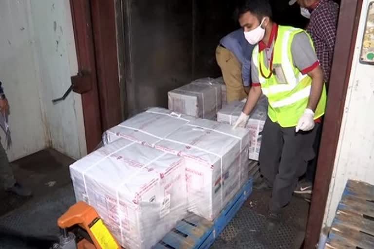 The first consignment of 1.5 lakh dosages of Covishield vaccine dispatched