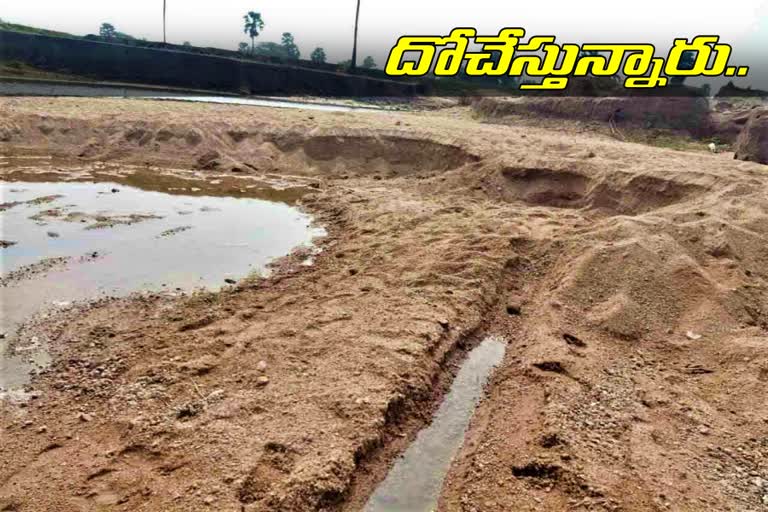 illegal-sand-digging-at-warangal-urban-distrcit