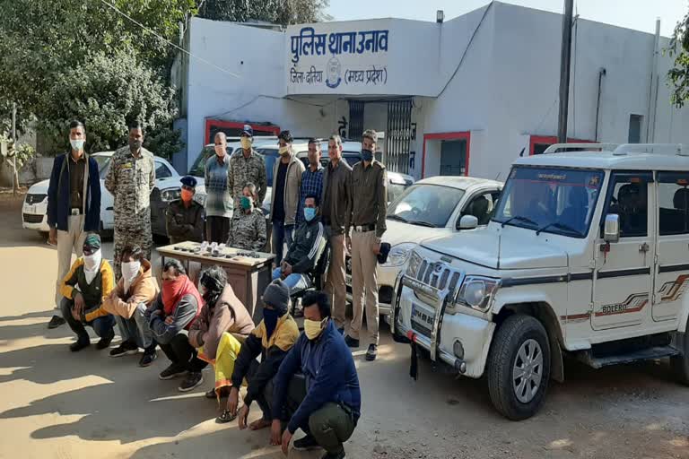 Unav police station Datia