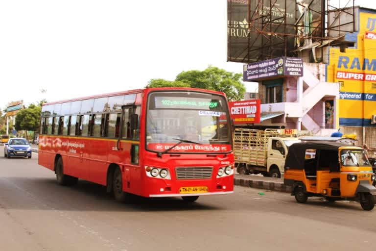 சென்னை மாநரகப் பேருந்து  Chennai city bus  Chennai city buses can be tracked live soon  ஜிபிஎஸ் பொருத்திய பேருந்து  GPS bus  சென்னை மாநகரப் பேருக்குவரத்து கழகம்  லைவ் டிராக்கிங்  MTC Buses Introduce Live Tracking