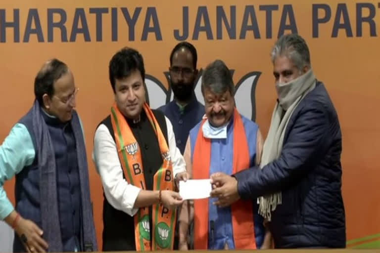 TMC's Arindam Bhattacharya joins BJP