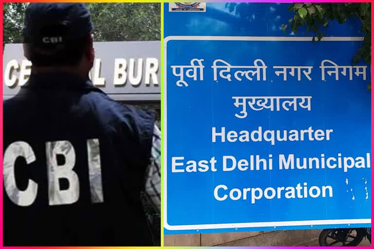 cbi raid at east mcd south zone office