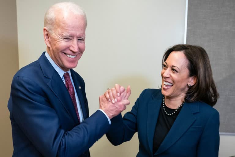 Joe Biden and Kamala Harris