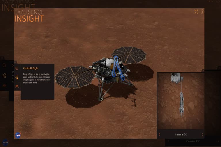 InSight’s heat probe , nasa