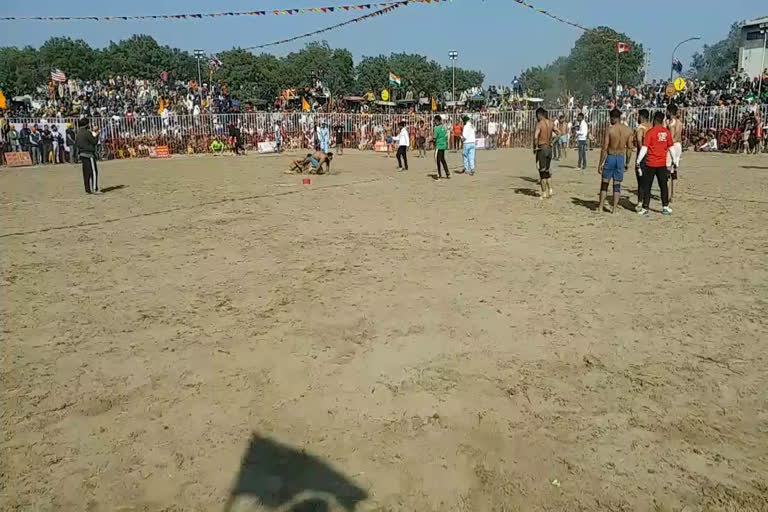 kabaddi match singhu border