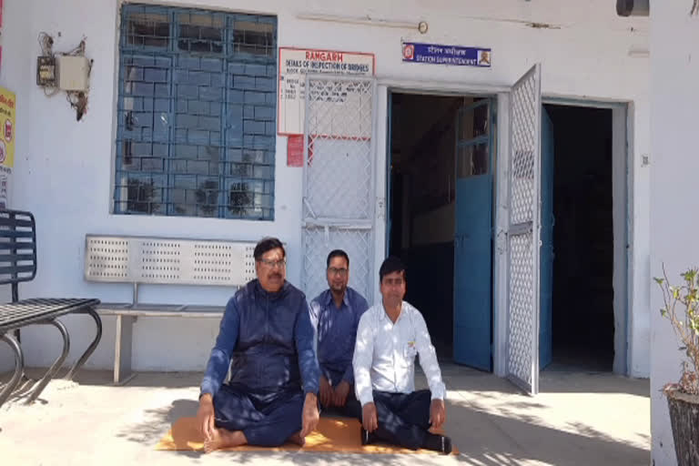 Station masters hunger strike,  Alwar news