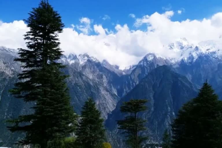 kashmir village of kinnaur, किन्नौर का कश्मीर गांव