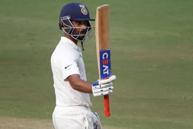 Team India's stand-in captain Ajinkya Rahane welcomed at his residence in Mumbai