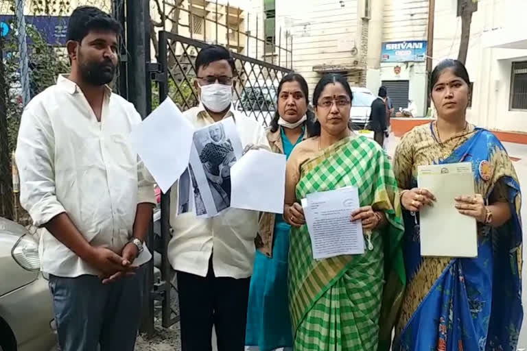Telangana TDP leaders filed a petition in the state human rights commission