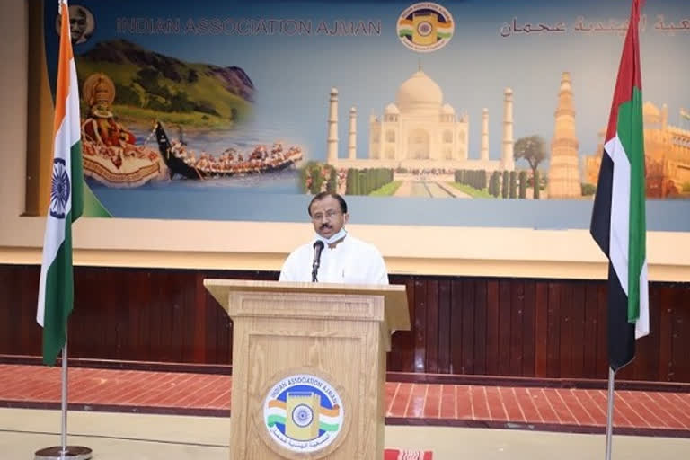 Muraleedharan visits Gulf Medical University in UAE, lauds efforts of doctors, parademics