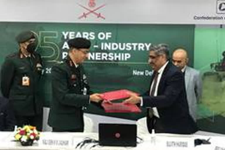 Army signs MoU with SIDM on indigenisation, innovation partnership