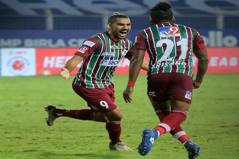 David Williams last-minute goal helps atk mohunbagan to win against chennaiyin fc