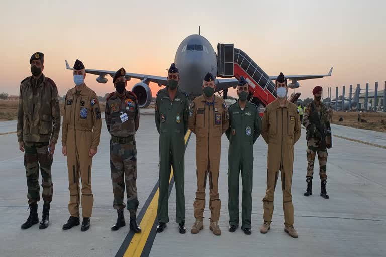 युद्धाभ्यास डेजर्ट नाइट-21, CDS General Bipin Rawat, Jodhpur Airbase