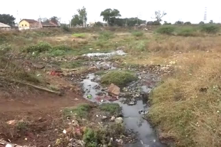 Release of sewage into the 20 acre spread huge lake in mallasandra